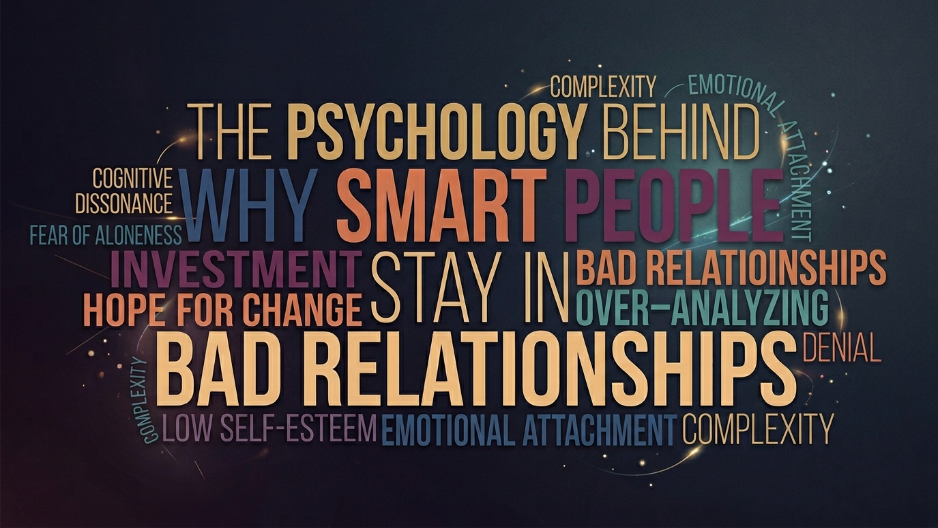 The Psychology Behind Why Smart People Stay in Bad Relationships