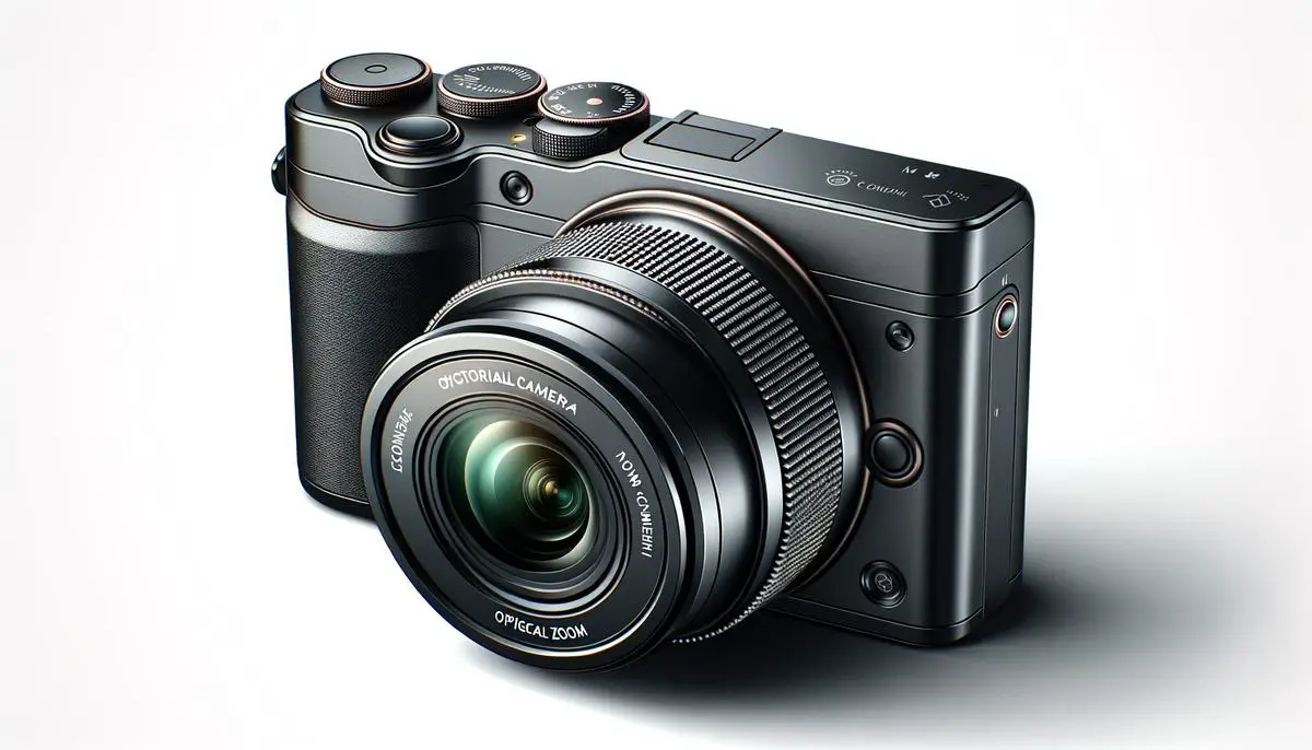 A high-quality compact digital camera with optical zoom capabilities