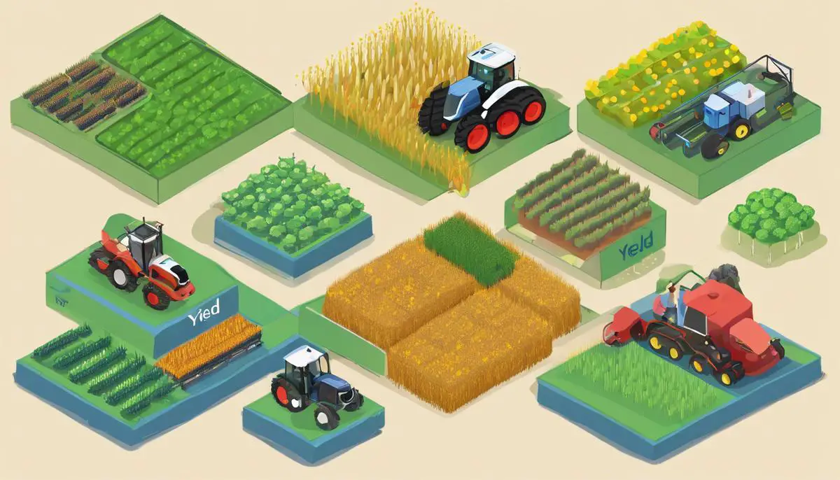 An illustration of yield farming across various DeFi platforms